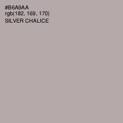 #B6A9AA - Silver Chalice Color Image